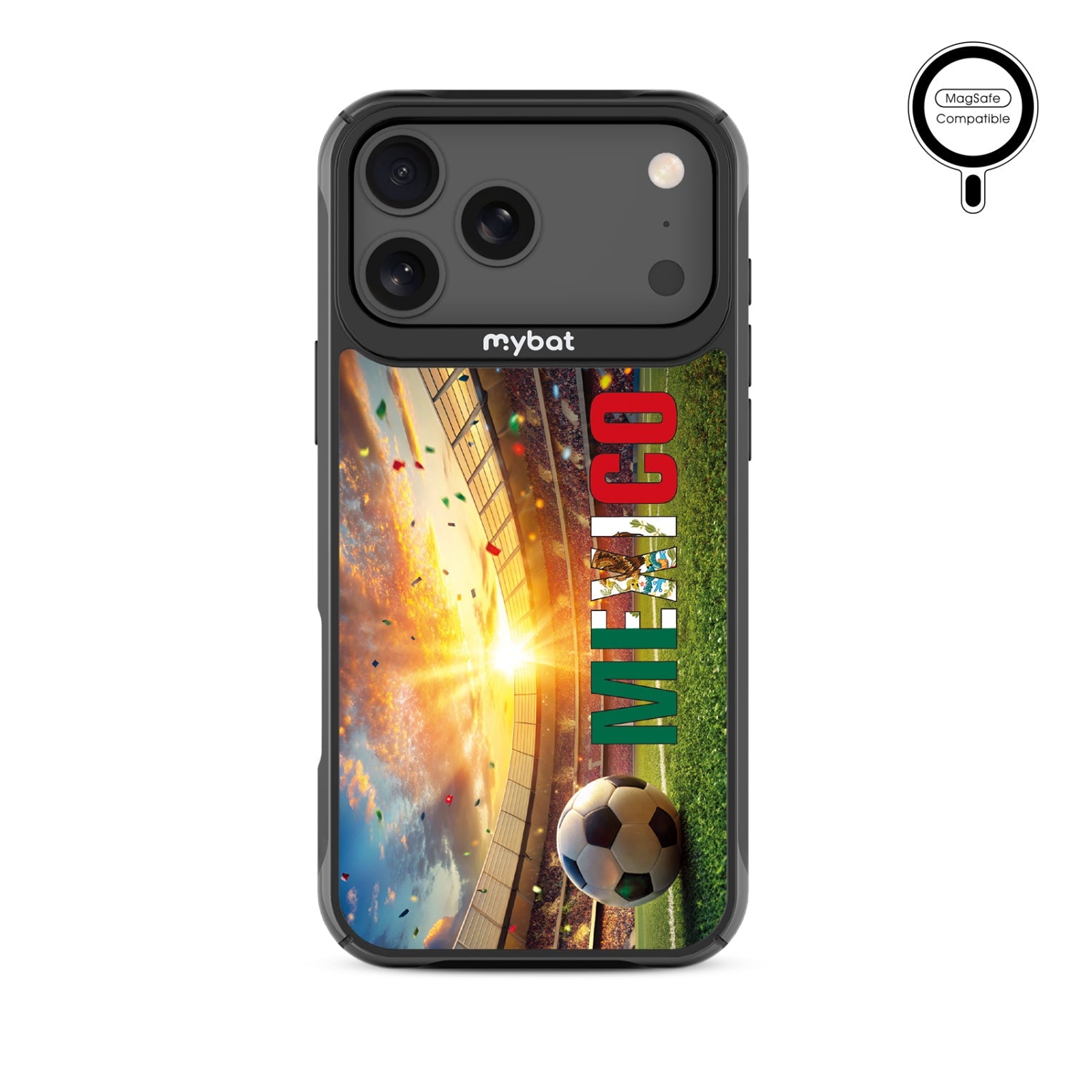 MyBat Design Lab Series MagSafe Case for Apple iPhone 17 Pro Max – Mexico Goal