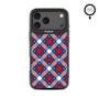 MyBat Design Lab Series MagSafe Case for Apple iPhone 17 Pro Max – Americana Plaid - MIP17PMCSLESMSMP523-2.JPG