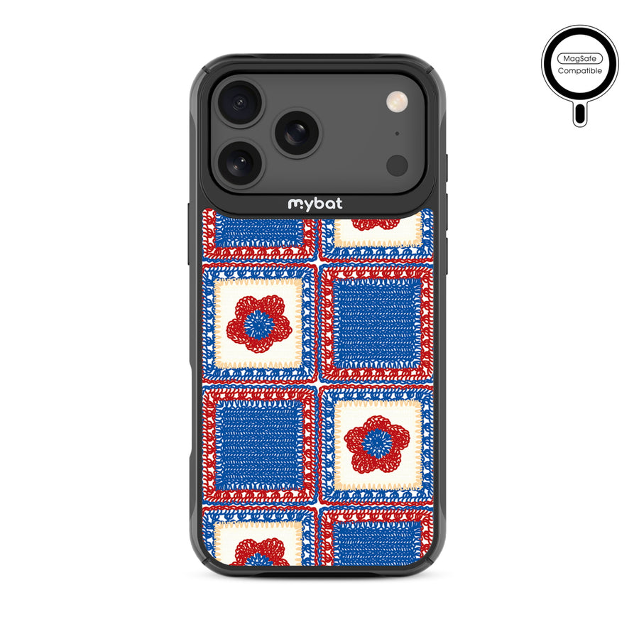 MyBat Design Lab Series MagSafe Case for Apple iPhone 17 Pro Max – All American Quilt - MIP17PMCSLESMSMP524-2.JPG