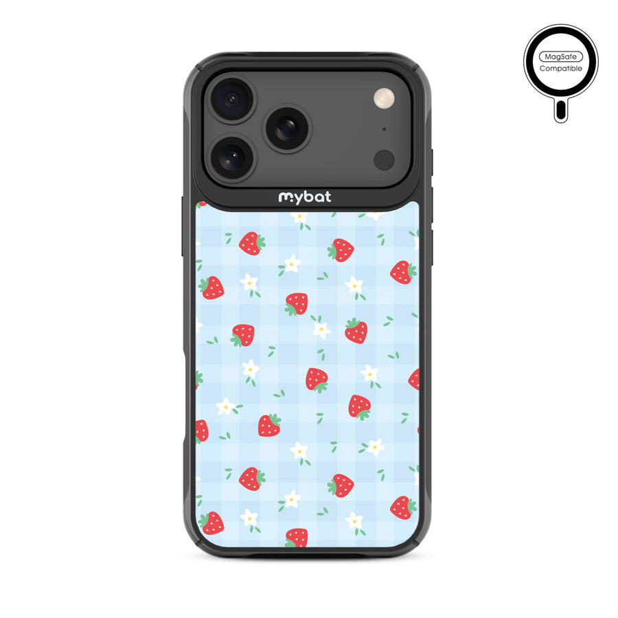 MyBat Design Lab Series MagSafe Case for Apple iPhone 17 Pro Max – Sweet Strawberry - MIP17PMCSLESMSMP525-2.JPG