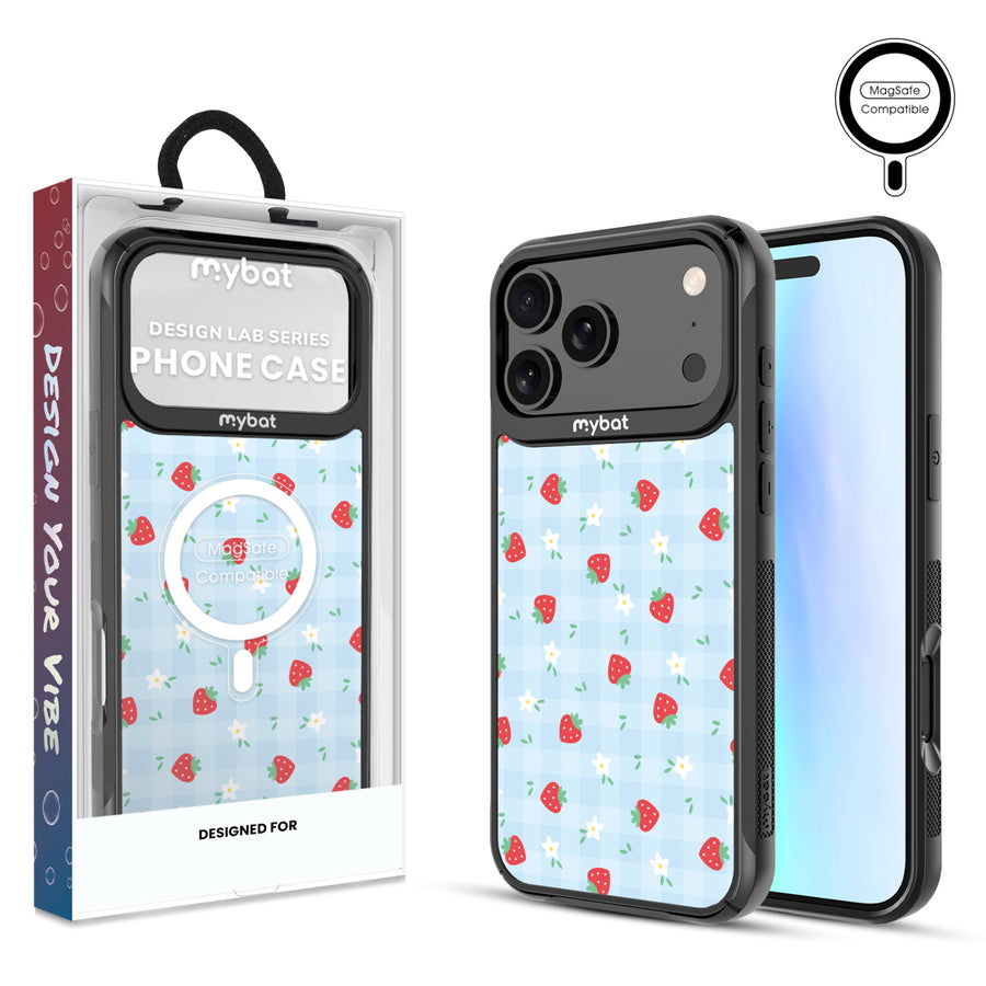 MyBat Design Lab Series MagSafe Case for Apple iPhone 17 Pro Max – Sweet Strawberry - MIP17PMCSLESMSMP525.JPG