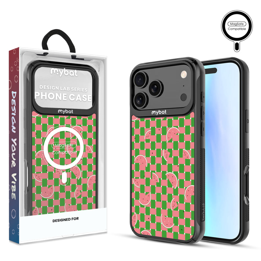 MyBat Design Lab Series MagSafe Case for Apple iPhone 17 Pro Max – Watermelon Patch - MIP17PMCSLESMSMP533.JPG