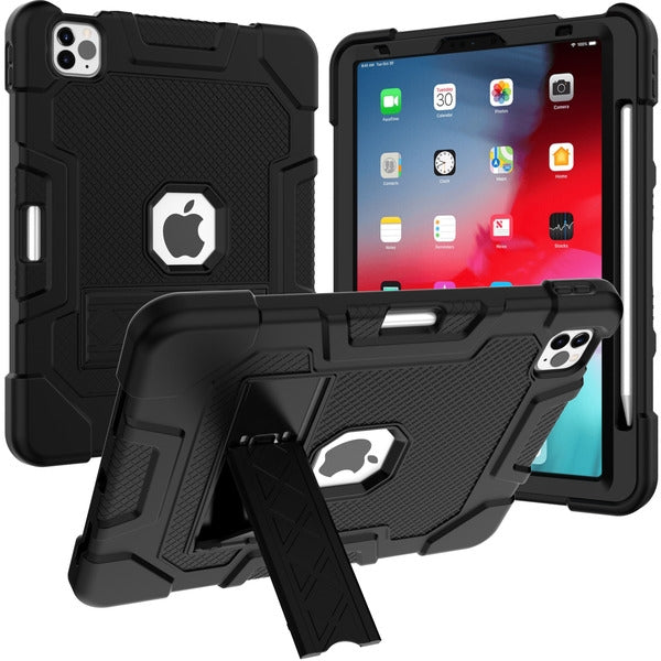 MyBat Symbiosis Stand Protector Case for Apple iPad Air 10.9 (2020)/iPad Pro 11 (2020) / iPad Pro 11 (2022) - Black / Black - MIPA109CSRSSS121-1.jpg