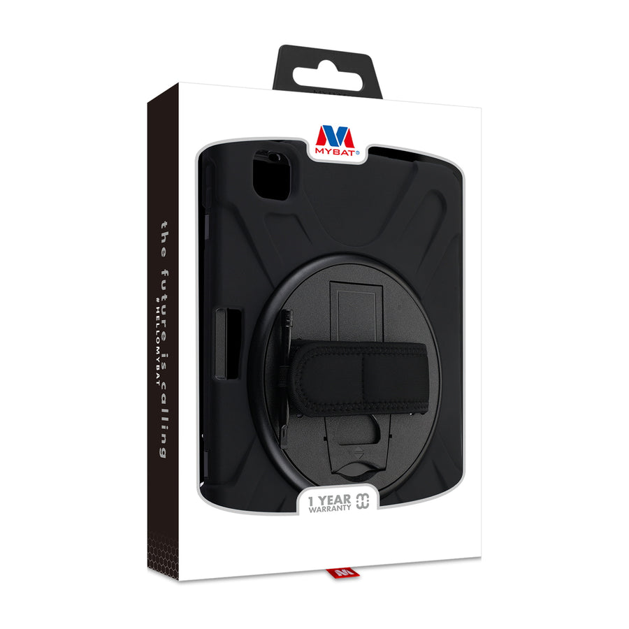 MyBat Rotatable Stand Protector Cover (with Wristband) for Apple iPad Air 11 (2024)/iPad Air 11 (2026) / iPad Air 11 (2025) - Black / Black - MIPA114CSRSSS001-3.jpg