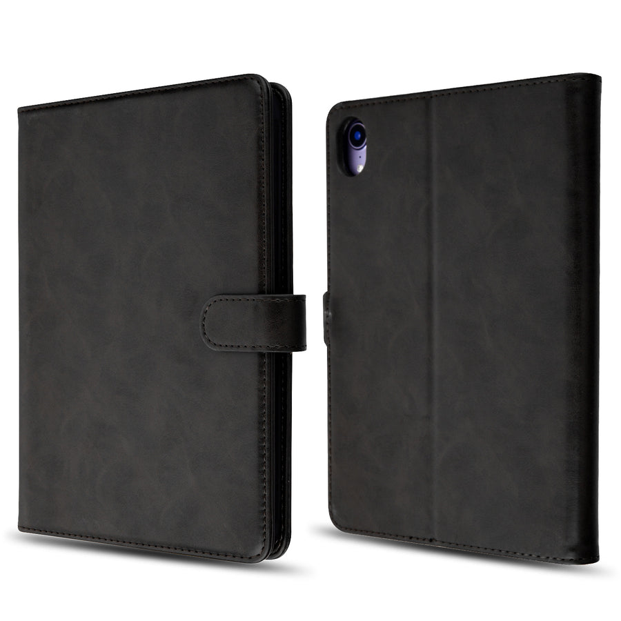 MyBat MyJacket Wallet Element Series for Apple iPad mini 6 (2021) / iPad mini 7 (2024) - Black - MIPMI6PCMJK291-6.jpg