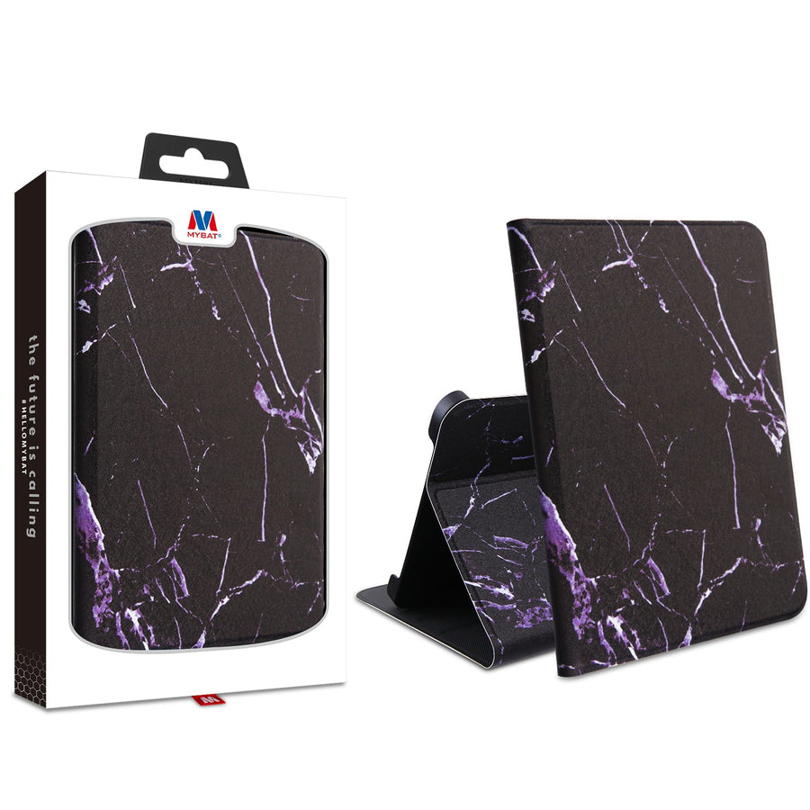 MyBat MyJacket Wallet for Apple iPad mini 6 (2021) / iPad mini 7 (2024) - Black / Marble