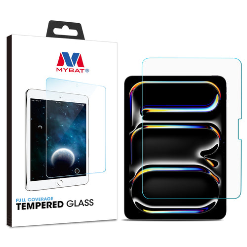 MyBat Tempered Glass Screen Protector (2.5D) for Apple iPad Pro 11 (2024) - Clear - MIPP114SC81-1.jpg