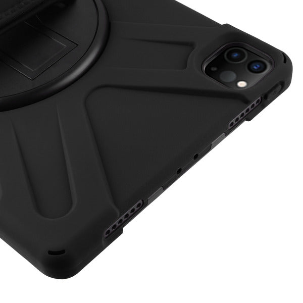 MyBat Rotatable Stand Protector Cover (with Wristband) for Apple iPad Pro 12.9 (2020)/iPad Pro 12.9 (2018)/iPad Pro 12.9 (2022) / iPad Pro 12.9 (2021) - Black / Black - MIPP129CSRSSS001-2.jpg