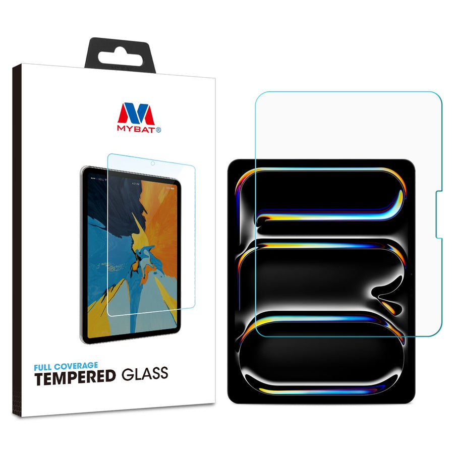 MyBat Tempered Glass Screen Protector (2.5D) for Apple iPad Pro 13 (2024)/iPad Air 13 (2026) / iPad Air 13 (2025) - Clear