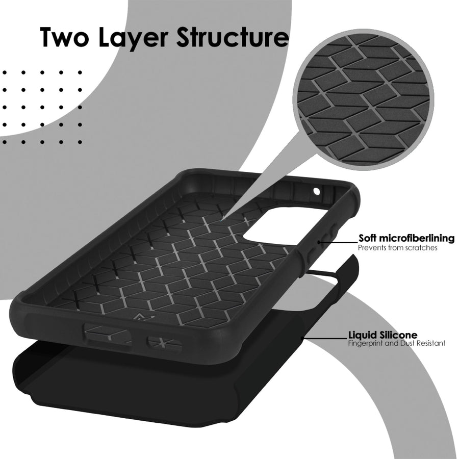 For Samsung A53 5G MetKase Original ShockProof Case Cover - Black - MKHY-5GA53-BK-4.jpg