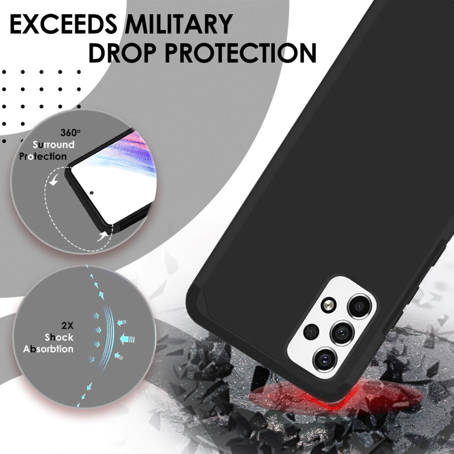 For Samsung A53 5G MetKase Original ShockProof Case Cover - Black - MKHY-5GA53-BK-5.jpg