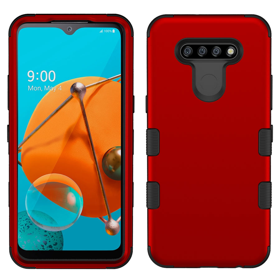 MyBat TUFF Series Case for Lg K51 / Reflect - Red - MLK51CSE1TS006-2.jpg