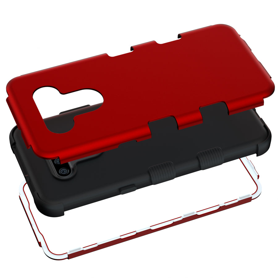 MyBat TUFF Series Case for Lg K51 / Reflect - Red - MLK51CSE1TS006-3.jpg