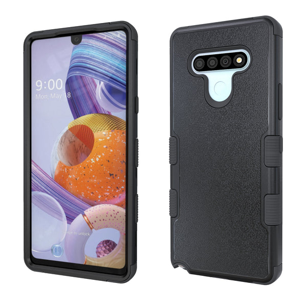 MyBat TUFF Series Case for Lg Stylo 6 - Natural Black / Black - MLSTL6CSE2TS251-2.jpg