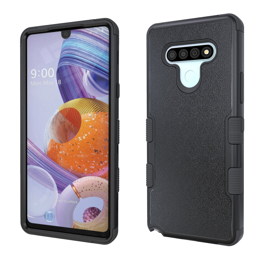 MyBat TUFF Series Case for Lg Stylo 6 - Natural Black / Black - MLSTL6CSE2TS251-2.jpg
