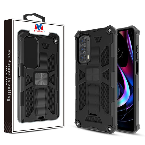 MyBat Sturdy Hybrid Protector Cover (with Stand) for Motorola Edge (2021) / Edge 5G UW - Black / Black - MME21CSFSSS001-1.jpg