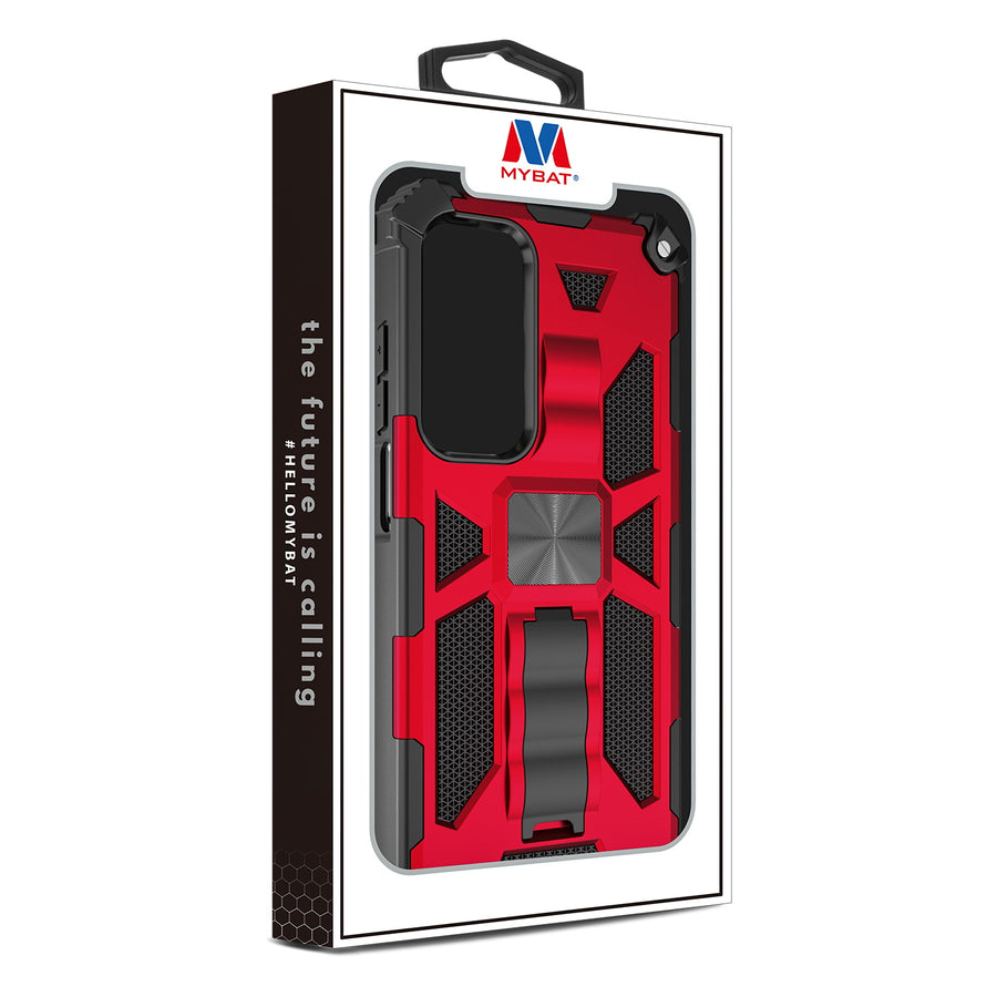 MyBat Sturdy Hybrid Protector Cover (with Stand) for Motorola Edge (2021) / Edge 5G UW - Red / Black - MME21CSFSSS003-10.jpg