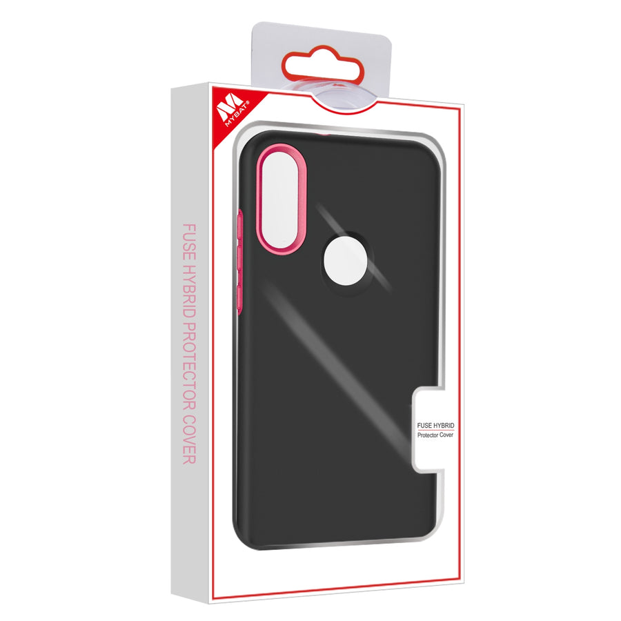 MyBat Fuse Series Case for Motorola Moto E (2020) / Moto E7 (2020) - Black / Red - MME7CSD5FS002-7.jpg