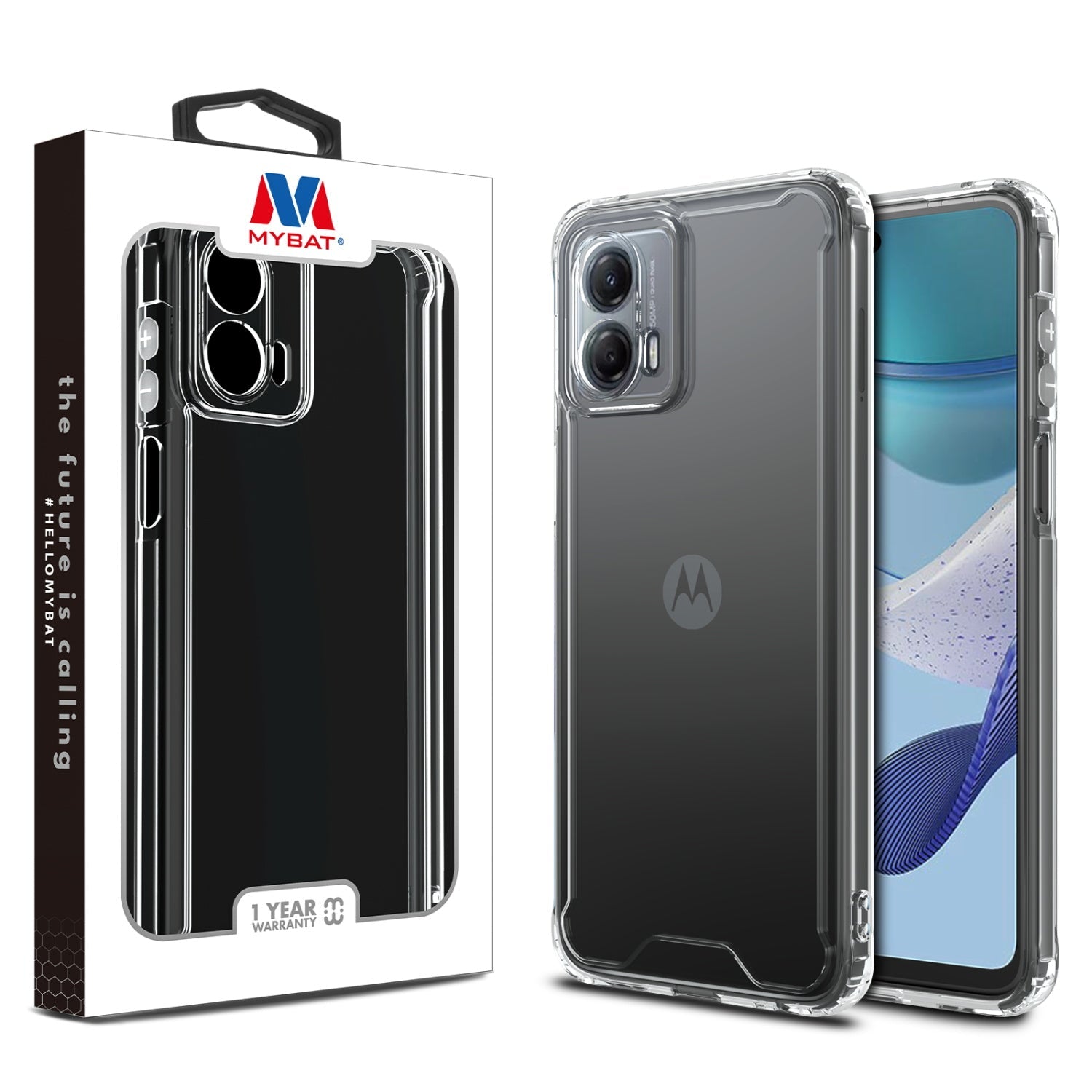 MyBat Gummy Series Case for Motorola Moto G 5G (2023) - Clear