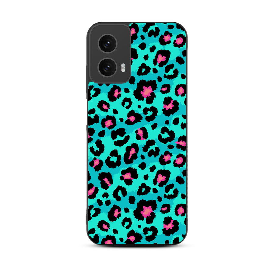 MyBat Design Lab Series Case for Motorola Moto G 5G (2024) - Multicolor Leopard - MMG5G24CSLESM004-3.jpg