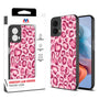 MyBat Design Lab Series Case for Motorola Moto G 5G (2024) - Pink Leopard Print