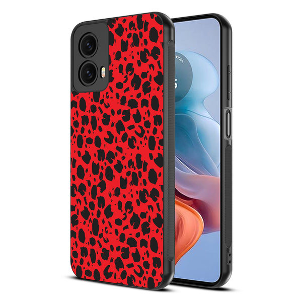 MyBat Design Lab Series Case for Motorola Moto G 5G (2024) - Red Leopard Print - MMG5G24CSLESM008-2.jpg
