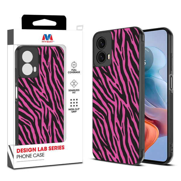 MyBat Design Lab Series Case for Motorola Moto G 5G (2024) - Pink Zebra Print - MMG5G24CSLESM010-1.jpg