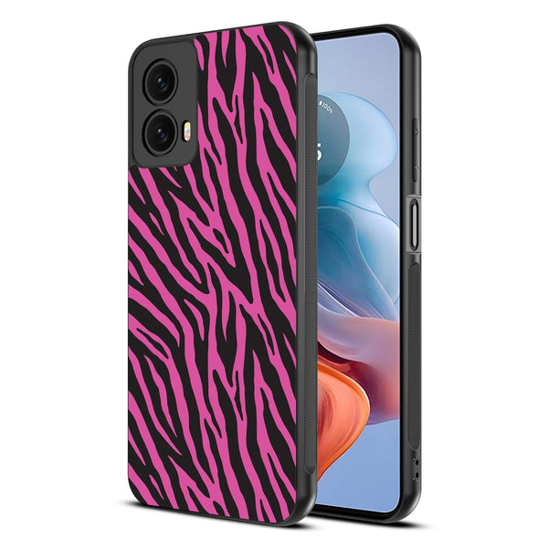 MyBat Design Lab Series Case for Motorola Moto G 5G (2024) - Pink Zebra Print - MMG5G24CSLESM010-2.jpg