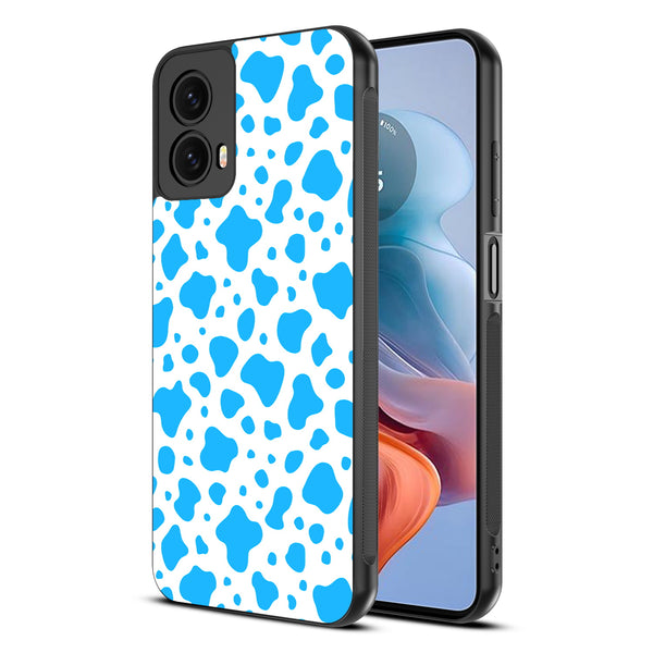 MyBat Design Lab Series Case for Motorola Moto G 5G (2024) - Blue Cow Print - MMG5G24CSLESM016-2.jpg