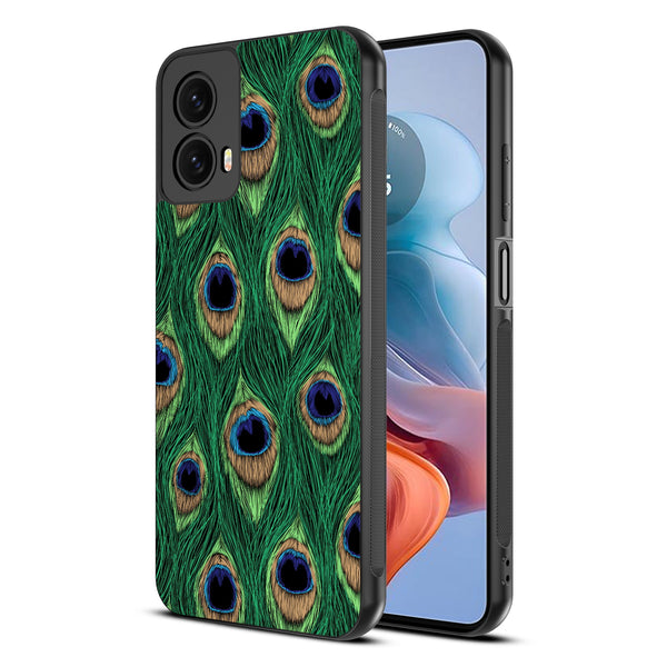 MyBat Design Lab Series Case for Motorola Moto G 5G (2024) - Peacock Feathers - MMG5G24CSLESM018-2.jpg