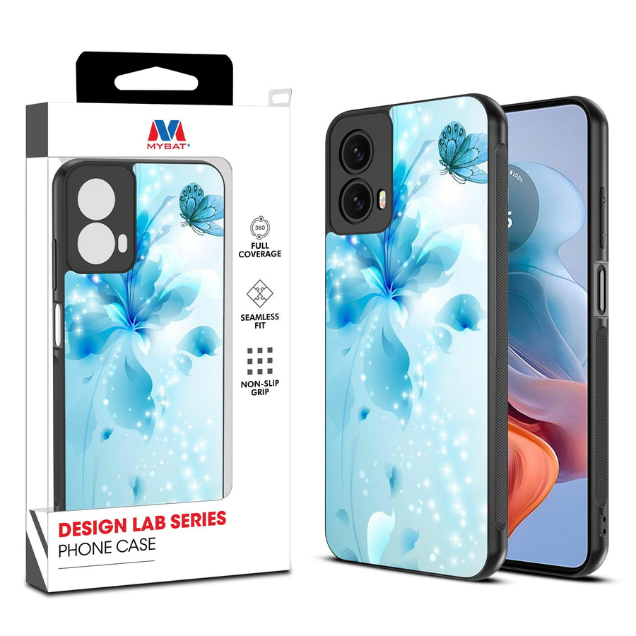 MyBat Design Lab Series Case for Motorola Moto G 5G (2024) - Butterfly & Flowers