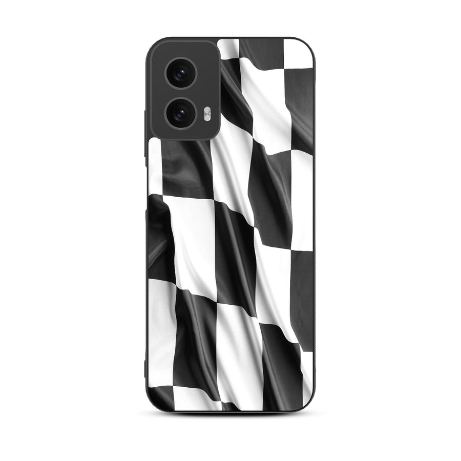 MyBat Design Lab Series Case for Motorola Moto G 5G (2024) - Racing Flag