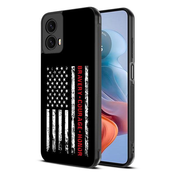MyBat Design Lab Series Case for Motorola Moto G 5G (2024) - Firefighter Flag - MMG5G24CSLESM041-2.jpg