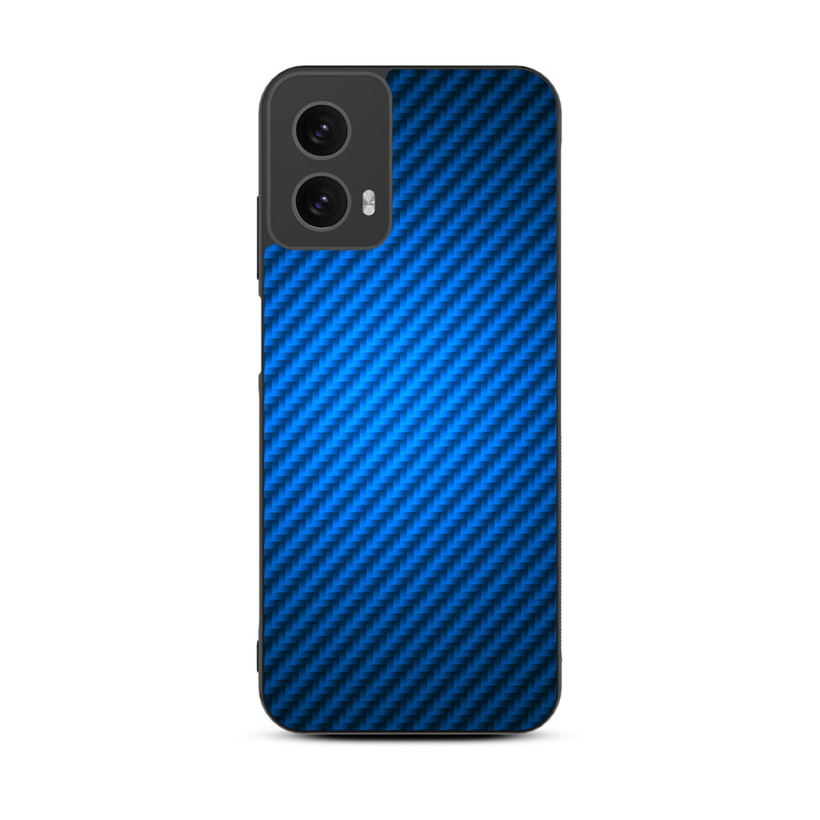 MyBat Design Lab Series Case for Motorola Moto G 5G (2024) - Blue Carbon Fiber - MMG5G24CSLESM084-3.jpg