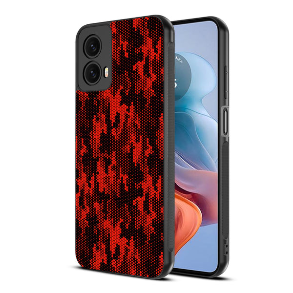 MyBat Design Lab Series Case for Motorola Moto G 5G (2024) - Red Digital Camouflage - MMG5G24CSLESM086-2.jpg