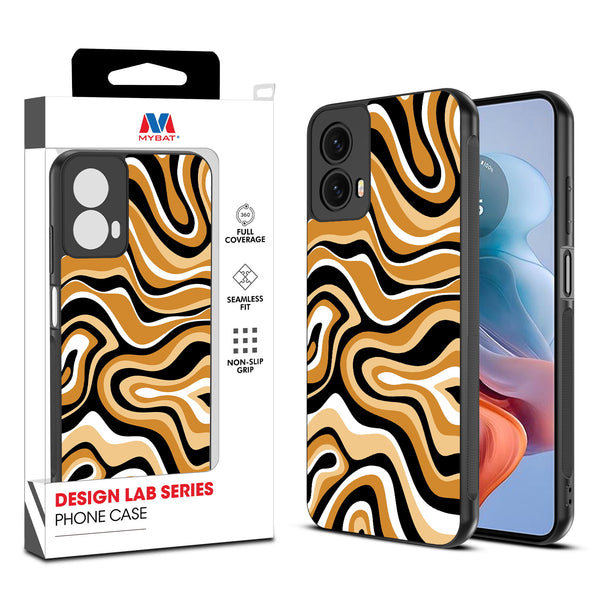 MyBat Design Lab Series Case for Motorola Moto G 5G (2024) - Groovy Golden Swirls - MMG5G24CSLESM093-1.jpg