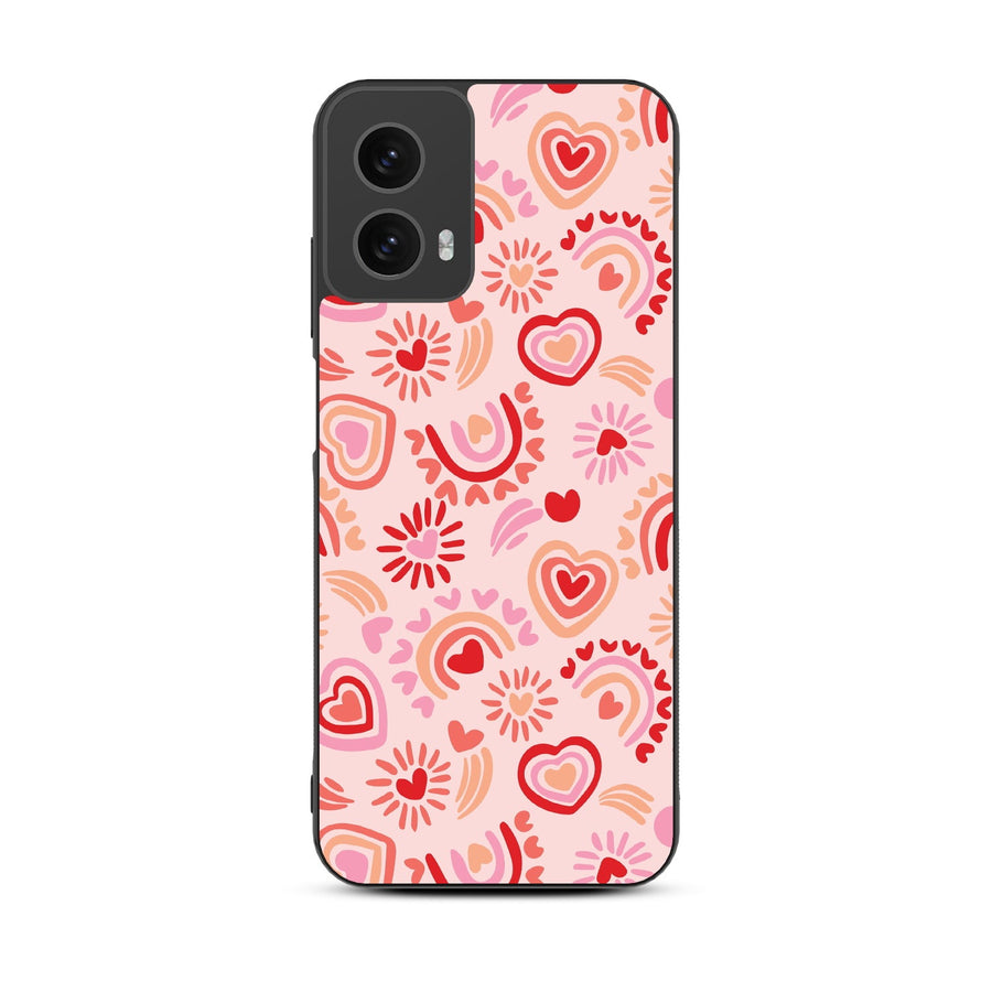 MyBat Design Lab Series Case for Motorola Moto G 5G (2024) - Beaming Love