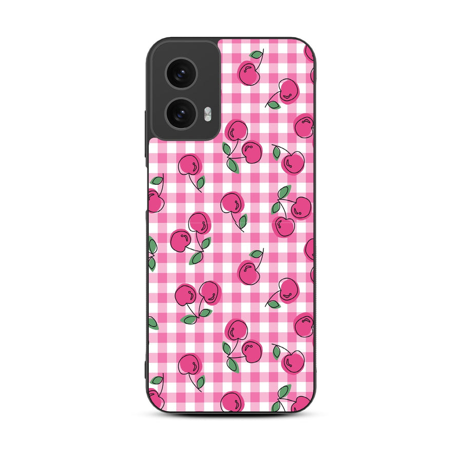 MyBat Design Lab Series Case for Motorola Moto G 5G (2024) - Pink Cherries