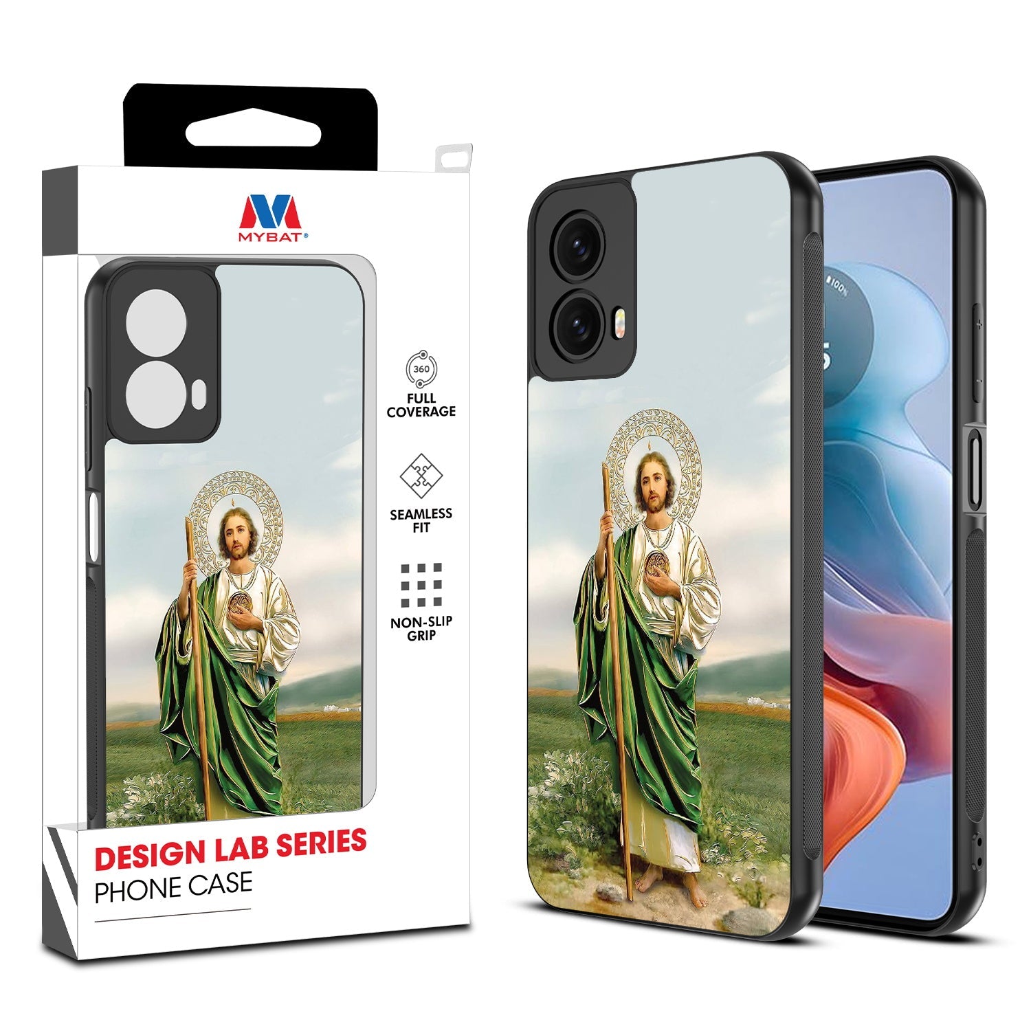 MyBat Design Lab Series Case for Motorola Moto G 5G (2024) - Saint Judas