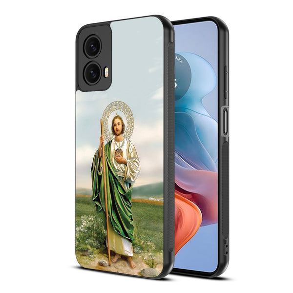 MyBat Design Lab Series Case for Motorola Moto G 5G (2024) - Saint Judas - MMG5G24CSLESM138-2.jpg
