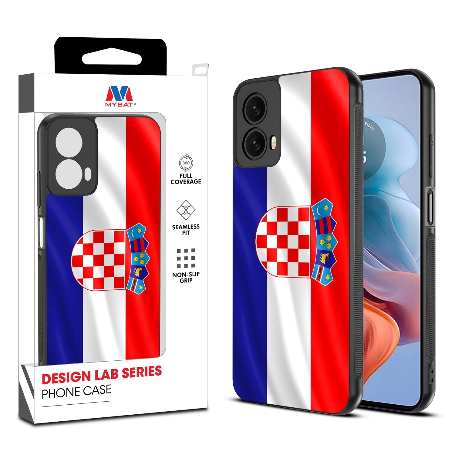 MyBat Design Lab Series Case for Motorola Moto G 5G (2024) - Croatia Flag