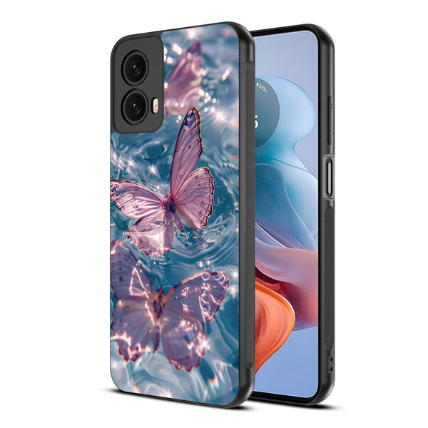 MyBat Design Lab Series Case for Motorola Moto G 5G (2024) - Floating Butterflies - MMG5G24CSLESM180-2.jpg