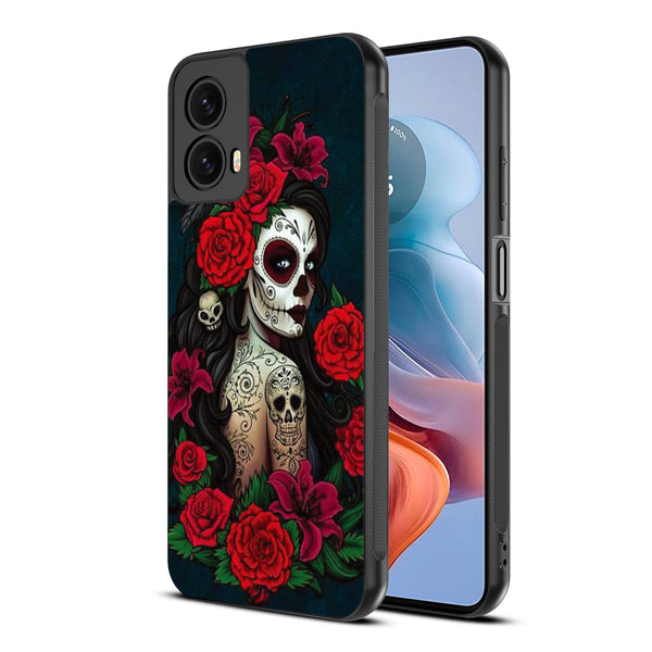 MyBat Design Lab Series Case for Motorola Moto G 5G (2024) - Lady Of The Dead - MMG5G24CSLESM189-2.jpg