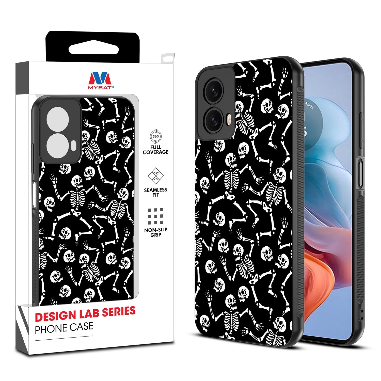 MyBat Design Lab Series Case for Motorola Moto G 5G (2024) - Skeleton Crew