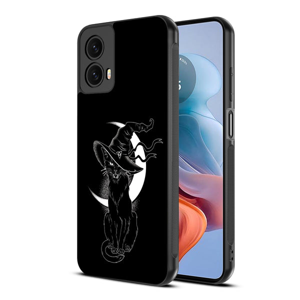 MyBat Design Lab Series Case for Motorola Moto G 5G (2024) - Black Cat Magic - MMG5G24CSLESM223-2.jpg