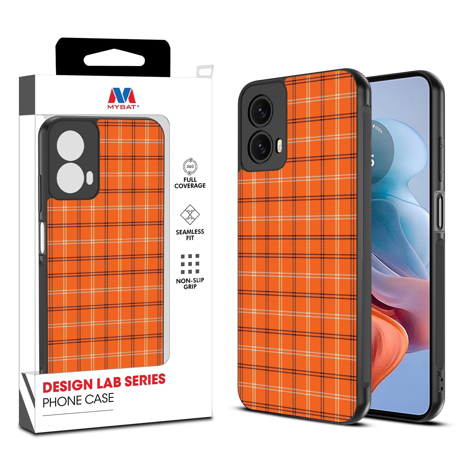MyBat Design Lab Series Case for Motorola Moto G 5G (2024) - Pumpkin Plaid