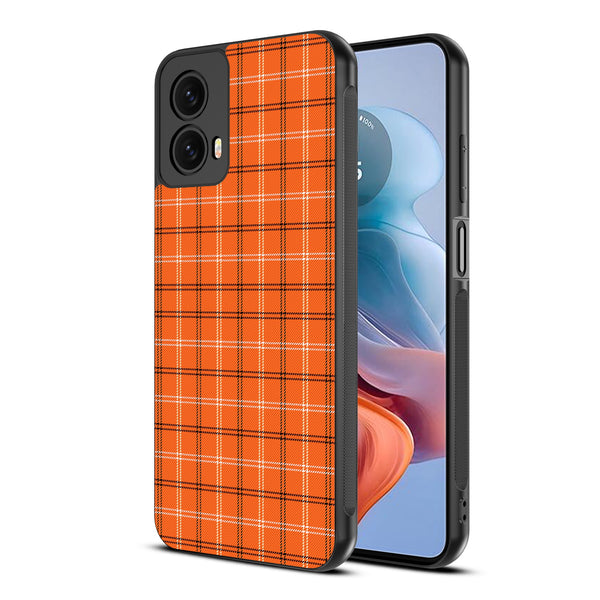 MyBat Design Lab Series Case for Motorola Moto G 5G (2024) - Pumpkin Plaid - MMG5G24CSLESM244-2.jpg