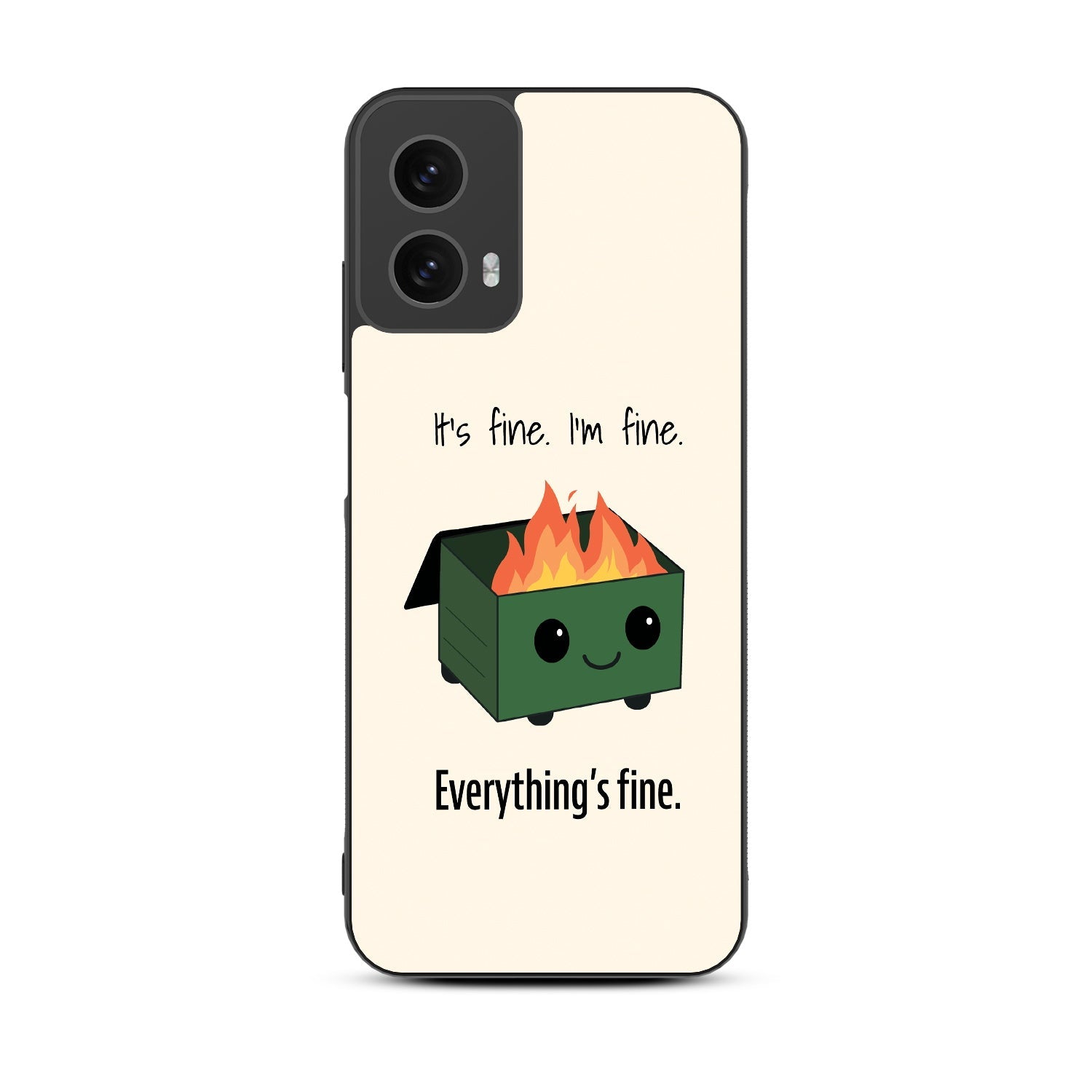 MyBat Design Lab Series Case for Motorola Moto G 5G (2024) - Dumpster Fire