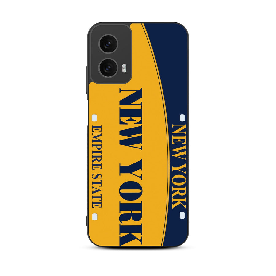 MyBat Design Lab Series Case for Motorola Moto G 5G (2024) - New York License Plate