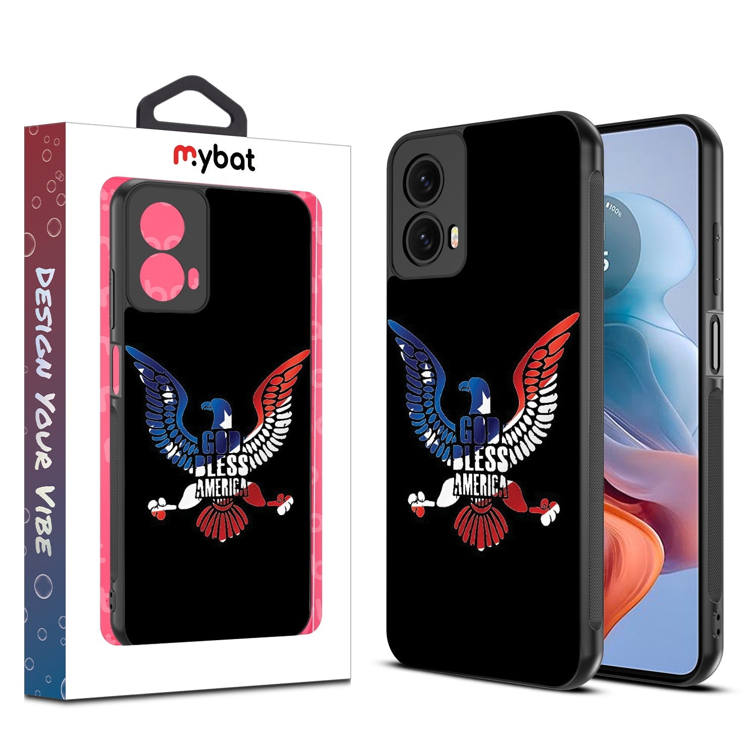 MyBat Design Lab Series Case for Motorola Moto G 5G (2024) - God Bless America